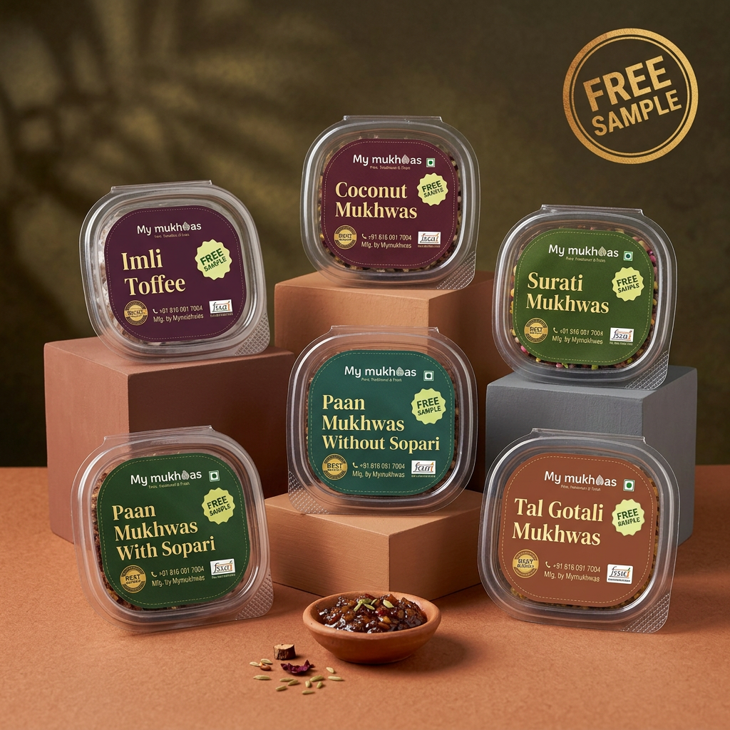 Free Mukhwas Sample Kit – Combo of 6 (Only ₹79 Delivery Charge)