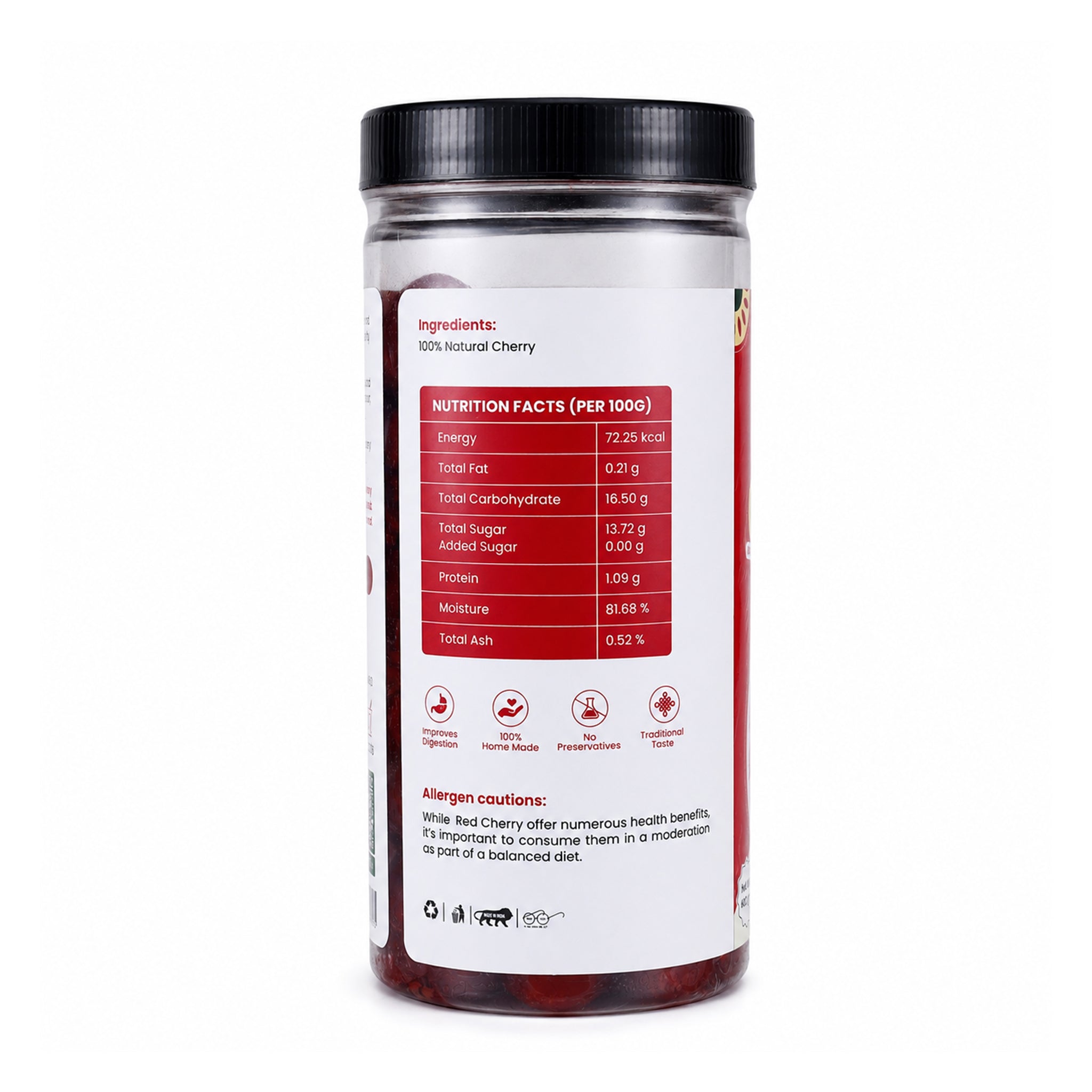 Red Cherry – 100% Natural, No Added Sugar