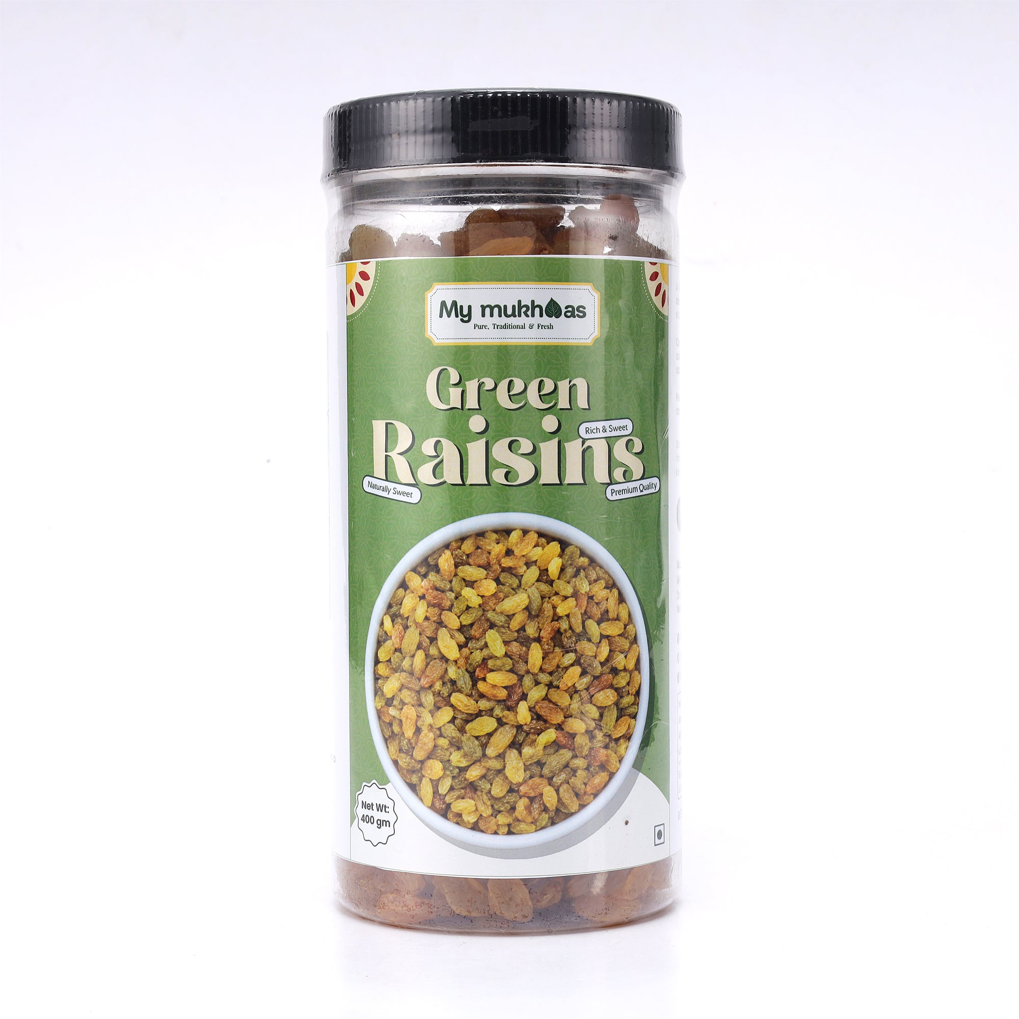 Green Raisins (Kishmish) | Naturally Sweet, Seedless & Premium Quality