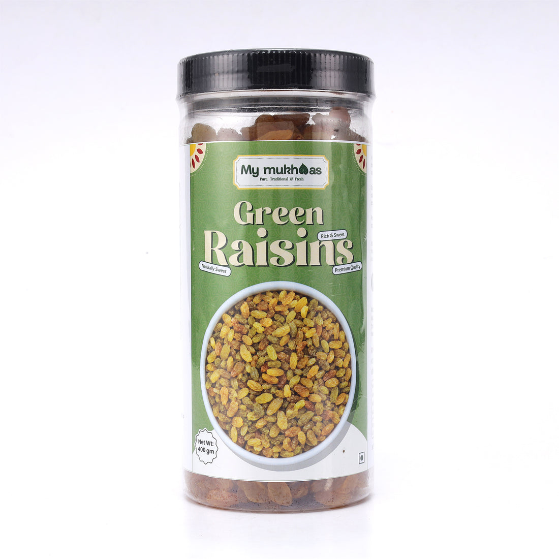 Green Raisins (Kishmish) | Naturally Sweet, Seedless & Premium Quality