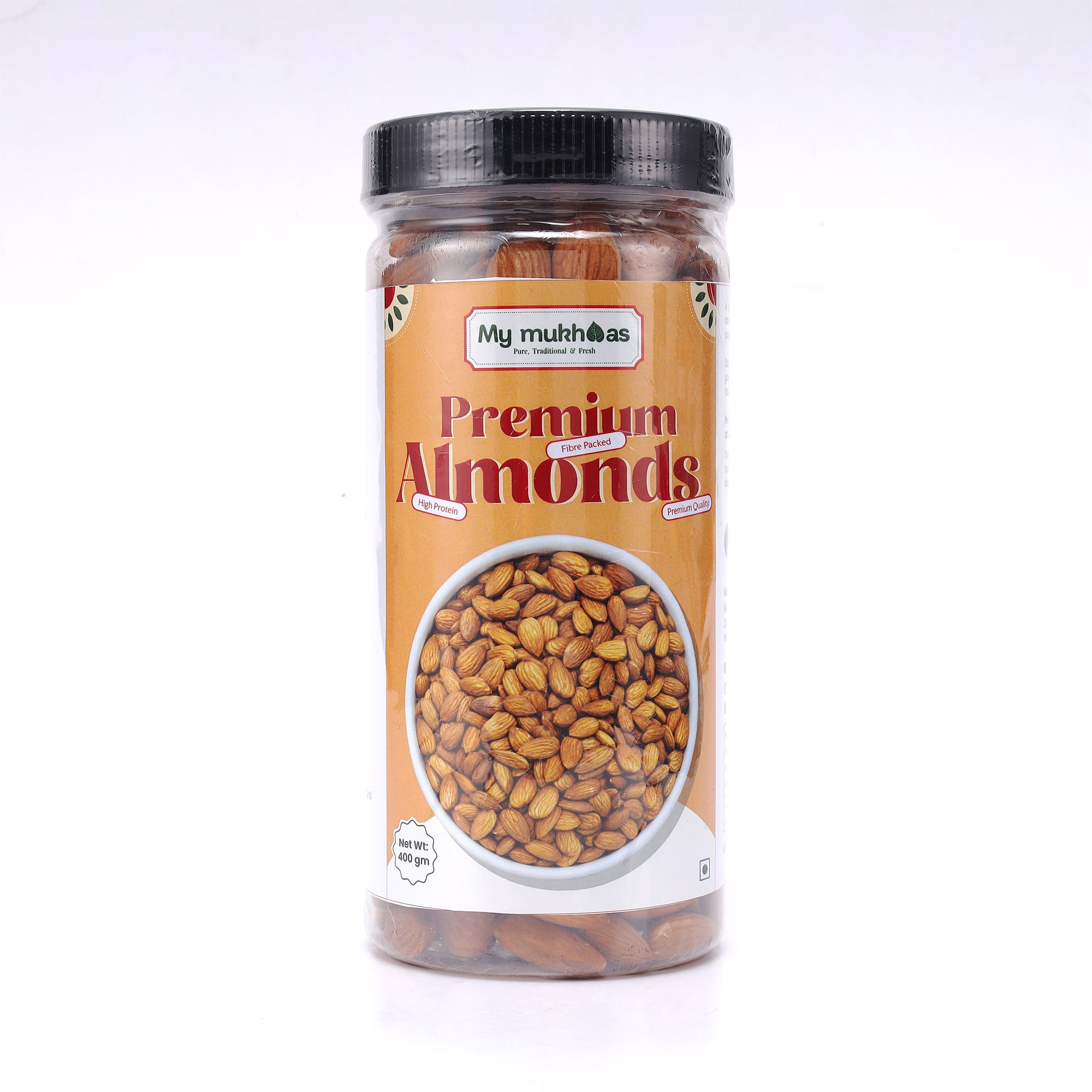 Premium Almonds (Badam) | High Protein, Fibre Packed – Natural & Preservative Free