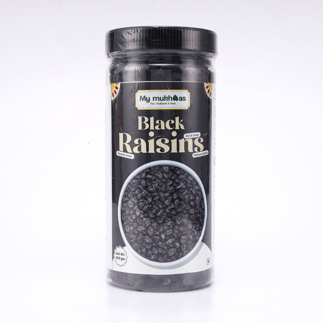 Black Raisins (Kali Kishmish) | Naturally Sweet, Soft & Premium Quality
