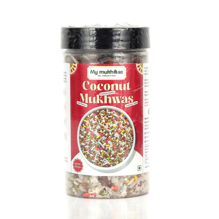 Coconut Mukhwas 200g – Saunf & Dry Dates Mouth Freshener | After Meal Mukhwas