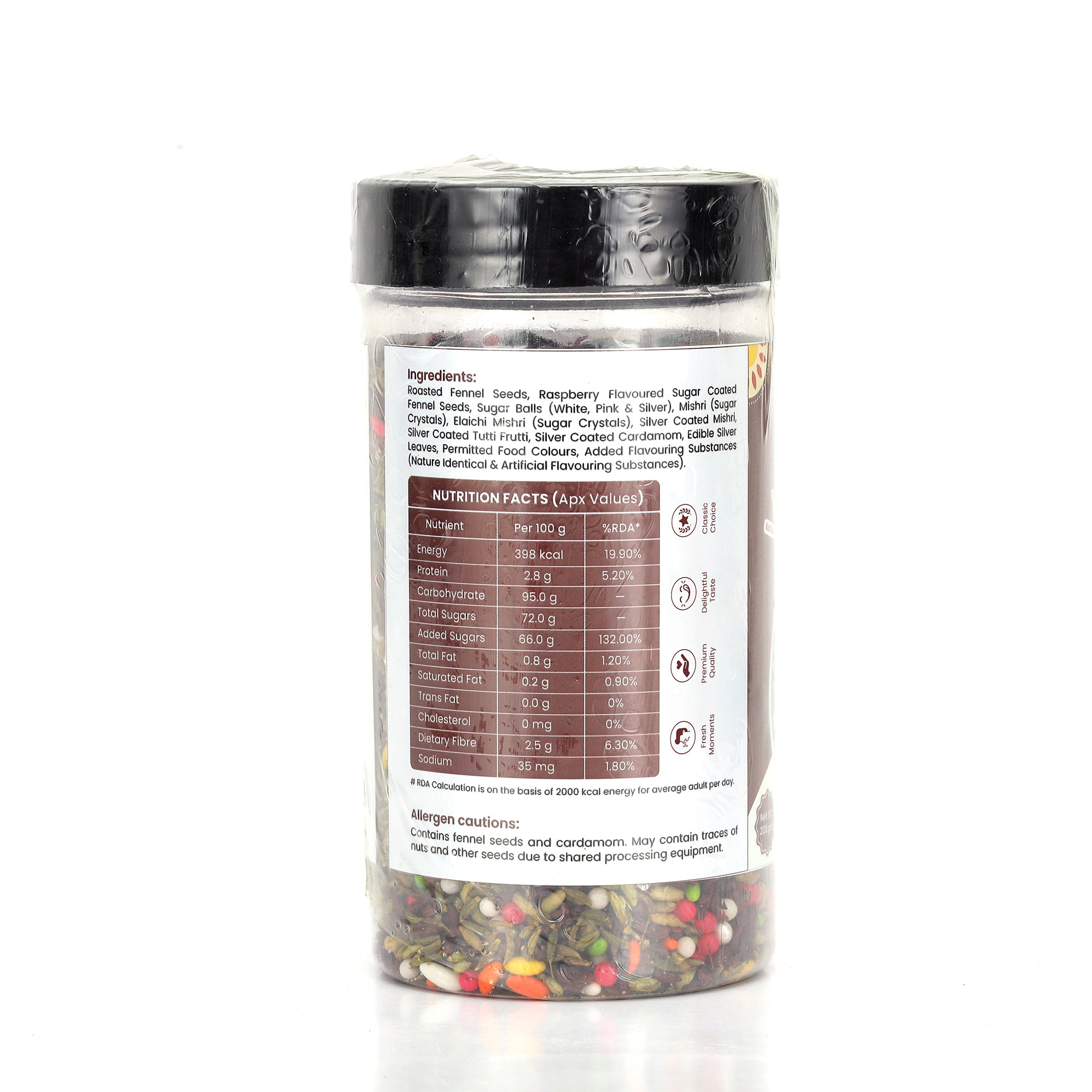 Surati Mukhwas 200g | Premium Saunf Mukhwas – After Meal Mouth Freshener