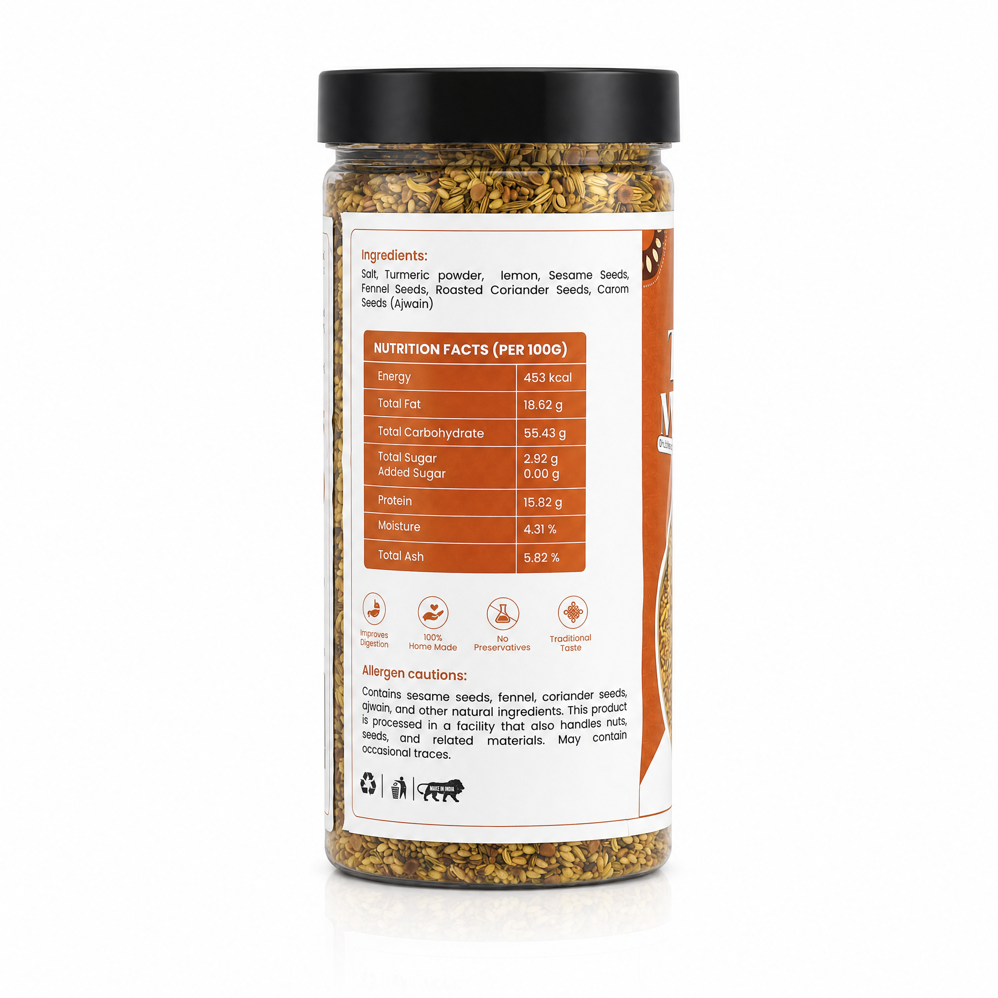 Roasted Premium Tal Mix Mukhwas – 350 GM