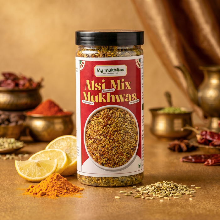Natural Alsi Mix Mukhwas-350 GM