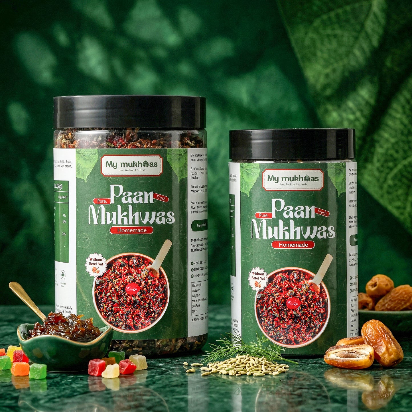 Pan Mukhwas Without Betel Nuts ( Sopari )